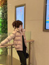 皮爾卡丹羽絨I棉女新款冬季短款時尚韓版寬松雙面穿加厚可拆卸帽外套冬女 卡其色【專柜品質(zhì)】 m 80-95斤 曬單實拍圖