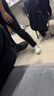 樂(lè)卡利 鞋子男休閑板鞋男 春夏季透氣跑步運(yùn)動(dòng)鞋男士休閑鞋韓版潮鞋 黑色 44 曬單實(shí)拍圖