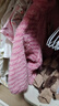 巴拉巴拉【官方正品】兒童外套男童衣服2024新款女童秋冬寶寶珊瑚絨童裝可 紅色調00366 90 cm 曬單實拍圖