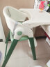 可优比儿童多功能成长餐椅宝宝餐椅家用婴幼儿学坐吃饭椅子 可升降调档 新款成长椅-绿色 实拍图
