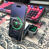 李森磁吸充電寶適用蘋(píng)果無(wú)線(xiàn)充電器三合一可移動(dòng)手機airpods耳機iWatch手表 【黑色】手機丨手表丨耳機同時(shí)快充 曬單實(shí)拍圖