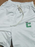 棉致休閑運動(dòng)短褲女夏季外穿高腰顯瘦五分褲女士寬松韓版大褲衩沙灘褲 白色【D048高品質(zhì)】 M 80-100斤 曬單實(shí)拍圖
