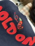 MQD童装男童卫衣中大童针织开衫儿童韩版摇粒绒外套 藏青 160cm 实拍图