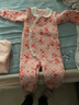 寶然 女童套裝嬰兒衣服春秋季女寶寶保暖套裝1-3-5歲兒童外出服上衣褲子兩件套 粉色 100cm 曬單實拍圖