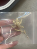 唐后（TH）淡水珍珠胸針高檔女奢華氣質(zhì)別針歐美胸花秋季配飾生日節(jié)日禮物 金色 曬單實(shí)拍圖