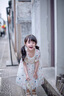 FNJ KIDS童裝女童公主裙夏季新款洋氣大童短袖薄款女孩網(wǎng)紗連衣裙子 白色 150 (建議身高140-150cm) 曬單實拍圖