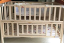 好孩子（gb）嬰兒床拼接大床實(shí)木寶寶新生多功能松木兒童床拼接木床MC283 283床+床品套件（5件套） 曬單實(shí)拍圖
