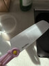 美瓷（MYCERA）火烈鳥(niǎo)系列 家用6寸菜刀陶瓷刀廚師刀寶寶輔食刀 帶刀鞘 裸粉色 曬單實(shí)拍圖