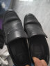 意尔康男鞋日常休闲皮鞋套脚舒适柔软单鞋 6541ZE97689W 黑色 41 实拍图