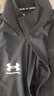 安德瑪（UNDERARMOUR）秋冬Challenger Track男子足球運(yùn)動(dòng)外套1379494 黑色001 XL 曬單實(shí)拍圖