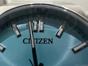 西鐵城（CITIZEN）ME彩系列第二彈冰藍色表盤(pán)自動(dòng)機械不銹鋼時(shí)尚商務(wù)男表NJ0151-88M NJ0151-88M銀表冰藍盤(pán) 曬單實(shí)拍圖