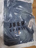 JEEP SPIRIT2023秋季新款牛仔外套男翻領韓版潮牌水洗工裝夾克氣質(zhì)修身牛仔衣 6805藍 XL 建議125-140斤 曬單實拍圖