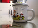 歐麗家 搪瓷杯馬克杯兒童杯水杯復古懷舊搪瓷茶杯加厚搪瓷杯帶蓋口杯 曬單實(shí)拍圖