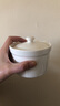 拜杰陶瓷碗燉盅 湯碗隔水燉盅內(nèi)膽蒸蛋粥燕窩盅罐餐具帶蓋勺中號(hào)400ml 曬單實(shí)拍圖