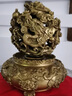 黃銅九轉(zhuǎn)乾坤鼎純黃銅擺件九龍戲珠客廳辦公室裝飾開業(yè)禮品工藝品 6寸 長11.3cm寬11.3cm高15cm 曬單實拍圖