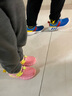 阿迪達斯（adidas）男女鞋 RapidaZEN LEGO 樂(lè )高聯(lián)名 舒適一腳蹬運動(dòng)休閑鞋海馬鞋 女童適用 嬰童 粉色FZ0397 腳長(cháng)15cm 曬單實(shí)拍圖