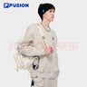 FILA FUSION斐樂(lè)潮牌情侶款套頭衛(wèi)衣2025秋簡(jiǎn)約寬松針織上衣 曬單實(shí)拍圖