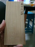 北格麻食板 猫耳朵面食工具 手工搓麻食板工具贝壳面模具纯实木 麻食板  大号1块+小号1块 实拍图