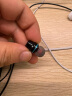 奈语有线耳机入耳式typc降噪手机适用oppo华为vivo荣耀iphone苹果耳机游戏小米 骑士黑-3.5mm圆孔丨两年只换不修 实拍图
