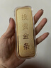 紀梵蒂 GEFIODEY金店同款金包銀條仿真金磚擺件金店影視展示道具金條金磚送禮收藏 金磚標重款100克+金0.4 曬單實(shí)拍圖