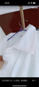 EAEOVNI長(cháng)袖襯衫男士白色襯衣男大碼胖子正裝修身抗皺職業(yè)工裝面試工作服 純白色【快速到貨】 45 【185-200斤】 曬單實(shí)拍圖