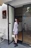 達芙妮（DAPHNE）兔毛厚底雪地靴女2025新款冬季時尚白色粗跟短靴子加絨馬丁靴鞋女 米白色單里（跟高5cm筒高11.5cm） 40 (250mm) 標準碼 曬單實拍圖
