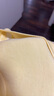 Q21【中暖】小暖皮兒童保暖內(nèi)衣套裝男女童秋衣秋褲校服神器 條紋黃 100 曬單實拍圖