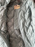 mont·bell羽絨服女款秋冬輕薄800蓬鵝絨沖鋒衣內膽保暖舒適外套 1101667 BGN藍綠色 M 曬單實(shí)拍圖