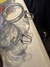 喜碧（Scybe）密封罐 家用玻璃密封罐套装泡酒容器泡菜坛子玻璃瓶兰仕800ml 2只 实拍图