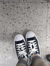 匡威（Converse）帆布鞋女  小個(gè)子加厚增高鞋子 學(xué)生時(shí)尚休閑鞋 570256 37.5 曬單實(shí)拍圖