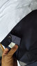藍豹（LAMPO）【特惠】全季款套裝西服上裝男士全羊毛藍咖隱格商務正裝西服 藍咖隱格 48 (175/96) R 曬單實拍圖