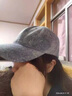 堡獅威品牌藍(lán)色水洗牛仔棒球帽子女春夏季街頭出游百搭防曬遮陽(yáng)顯臉小 中藍(lán)色 可調(diào)節(jié) 曬單實(shí)拍圖