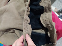 回力（Warrior）雪尼爾褲子男春秋舒適透氣寬松長褲2025新款挺括修身休閑褲男潮流 【加絨款直筒】咖#HL純色 XL 【寬松顯瘦 休閑百搭】 曬單實拍圖