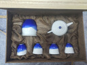 九土青花手工陶瓷茶具套裝禪意山水畫(huà)茶壺公道品茗景德鎮功夫茶具 曬單實(shí)拍圖