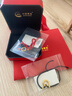 中國黃金（CHINA GOLD）黃金手鏈女士足金純金平安扣情侶手繩七夕情人節禮物送女友老婆 平安扣情侶手鏈-一對約0.8克 曬單實(shí)拍圖