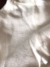 無印良品（MUJI）大童 使用了棉的冬季內(nèi)衣 長袖T恤 打底衫打底衣兒童童裝純棉全棉 米白色 130cm 曬單實拍圖