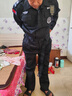龍偉聯(lián)合 高品質(zhì)網(wǎng)格保安服秋冬裝男雙層加厚斜紋作訓服長(cháng)袖地鐵安檢員工作服機場(chǎng)醫院安檢服物業(yè)安保黑色執勤服全套可定制logo 斜紋四兜套裝+貼標175 曬單實(shí)拍圖