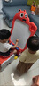 凱蒂奧畫板兒童支架式家用寶寶可擦無塵涂鴉寫字板磁性小孩生日禮物玩具 【藍紅色】帶：畫筆*8+板擦+磁力 【禮盒裝】小兔畫板+小兔椅+積木 曬單實拍圖