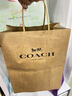 蔻馳（COACH）【七夕禮物】皮帶男士寬版腰帶雙面兩用可裁剪 3.8cm寬 91286 黑灰色 QBO3I 曬單實(shí)拍圖