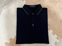 稻草人polo衫春秋季男士長(cháng)袖t恤棉質(zhì)純色修身百搭上衣打底衫翻領(lǐng)衛衣 黑色 L 【建議115-130斤】 曬單實(shí)拍圖