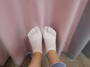 倫洛弗五指襪女短襪子夏季薄款棉隱形五趾襪純色淺口網(wǎng)眼透氣分趾船襪 女淺口網(wǎng)眼五指襪混色５雙裝 均碼35-40 曬單實(shí)拍圖
