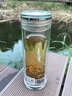 水宜生雙層玻璃杯男士商務(wù)便攜泡茶杯個(gè)人專(zhuān)用耐熱透明水晶杯 龍騰盛世【小號】  330ml 曬單實(shí)拍圖