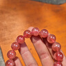 BOYESXSO阿根廷冰種紅紋石手鏈粉晶粉水晶桃花水晶手串手飾品 冰種7mm 曬單實(shí)拍圖