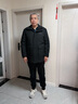 老爺車(chē)（LAOYECHE）中年爸爸裝中長(cháng)款男士棉服冬季加絨加厚保暖外套男老年人冬天棉衣 曬單實(shí)拍圖