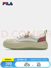 FILA 斐樂(lè)官方女鞋2025春夏摩登時(shí)尚復(fù)古帆布休閑鞋 曬單實(shí)拍圖