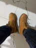添柏嵐（Timberland）男鞋馬丁靴秋冬戶(hù)外徒步登山鞋踢不爛防水皮革高幫靴大黃靴 經(jīng)典黃靴/建議拍小半碼/寬版 45 (290mm) 曬單實(shí)拍圖
