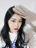 CHALL KITTY手套女冬季保暖毛線(xiàn)手套女士騎行防寒針織手套2025新款送女友老婆 香檳色-高端品牌禮盒裝高級感 曬單實(shí)拍圖