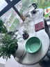 金鑲玉功夫茶具整套裝陶瓷茶壺茶杯送人禮品盒高檔羊脂玉白瓷 勝境套裝 曬單實(shí)拍圖