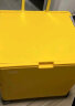 杜邦（DUPONT） 世界500强超市购物折叠小推车手拉货露营拉杆行李老人买菜拖车 【柠檬黄】四轮万向轮大号 实拍图