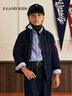 E·LAND KIDS衣戀男女童棉服冬季新品徽章皮標雙插袋翻領(lǐng) Navy藏青色/59 160 cm 曬單實拍圖